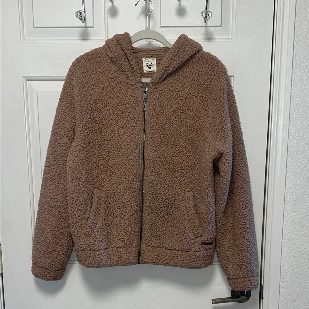 Billabong Rose Sherpa Jacket Sz Large